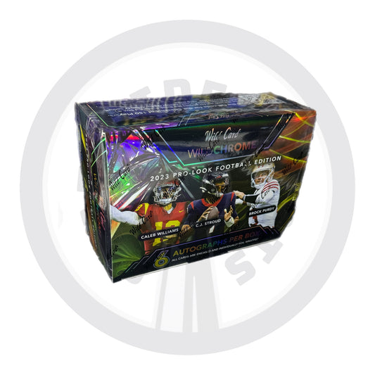 #NFL036 2 2023 WildCard Wild Chrome Hobby Box PYT