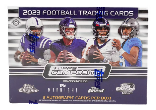 #NFL058 2023 Topps Composite Football Breakers Delight & Monster Box PYT